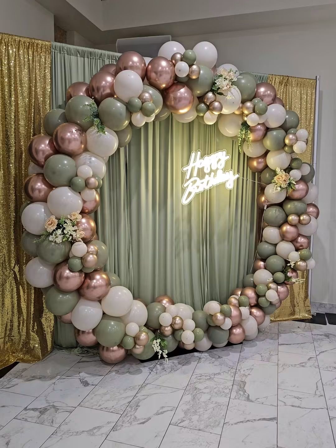 Balloon event installation